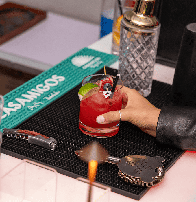 A break at the event: relax and networking in one place.